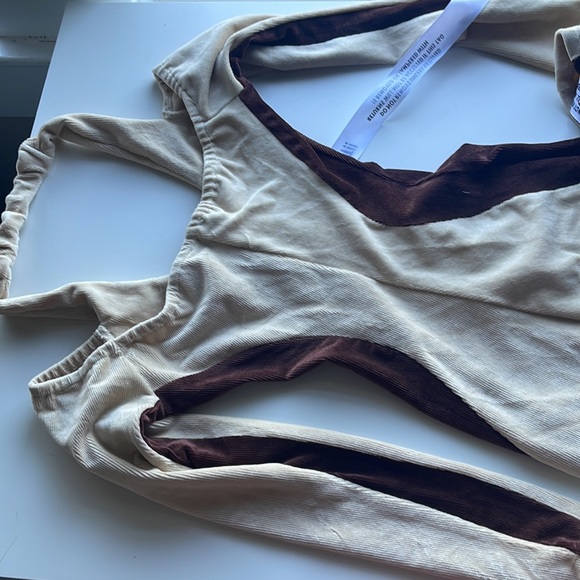 Bad Society Club Brown Corduroy Jumpsuit - Picture 8 of 13